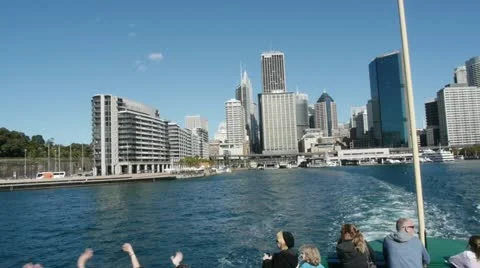 Circular Quay Dock Video stock 11533460