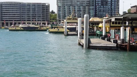 Circular quay ferry terminal 库存影片 266431370