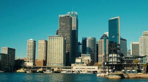 Circular Quay Timelapse Stock Footage 24722424