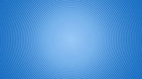 Circular radial hypnotic background endless loop blue with space for titles Stock Footage 150270851