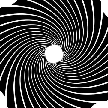Circular radial linese geometric pattern. Converging - radiating lines with s 스톡 일러스트