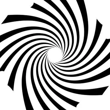 Circular radial linese geometric pattern. Converging - radiating lines with s 스톡 일러스트
