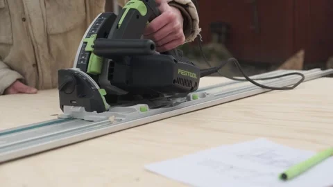 Circular Saw 1 Video stock 266920164