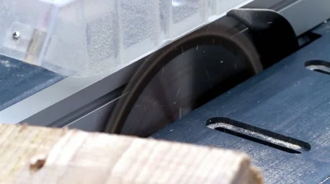 Circular saw blade Stock Footage 52362743