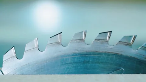 Circular saw blade moves to the left Vidéo 163423212