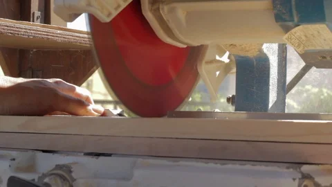 Circular Saw Detail Video stock 89770797