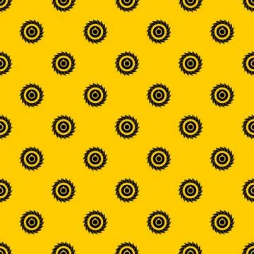 Circular saw disk pattern vector 스톡 일러스트