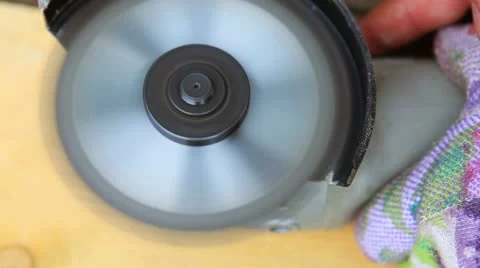 Circular saw Video stock 11447135