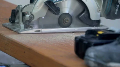 Circular Saw Stock Footage 35769463