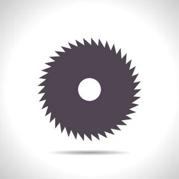 Circular Saw Stock Illustration