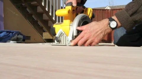 Circular Saw (Multiple Shots) Stock Footage 629219