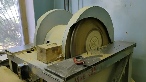 Circular saw operation Stock Footage 157867894