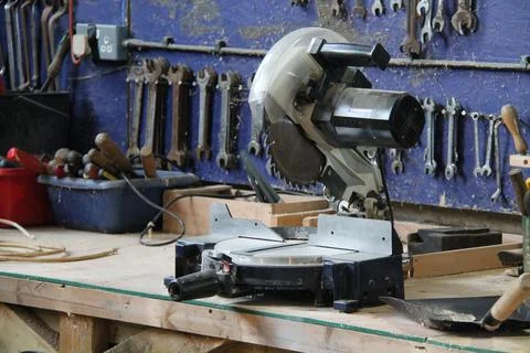 Circular Saw. Stock Photos