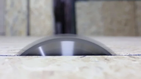 Circular Saw Rotates Video stock 89568141