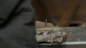 Circular Saw In a Workshop Stock Footage 85745157