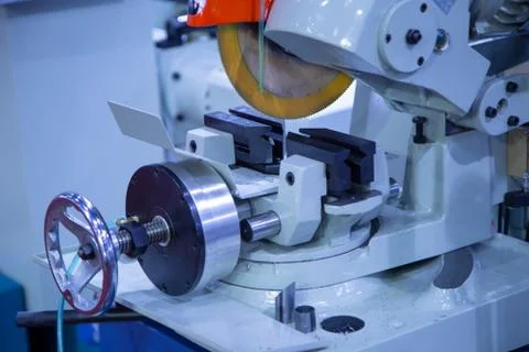 Circular Sawing Machine Stock Photos