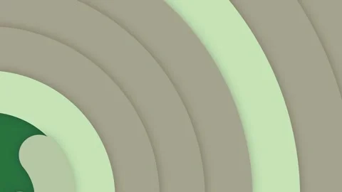 Circular shape gray pattern black logo grey design umbrella is in the middle Stock Footage 335697289