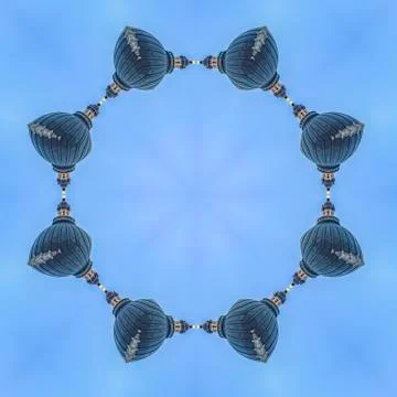Circular shape made with architecture in Utah Stock Photos