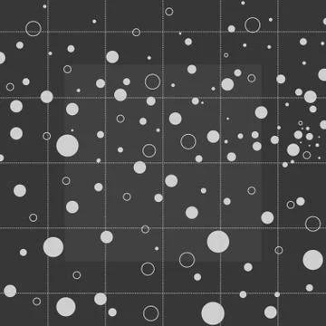 Circular shapes Pattern Stock Illustration