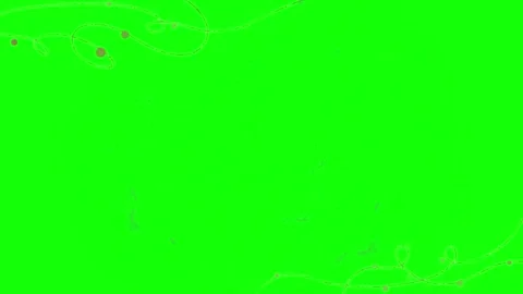 Circular smoke explosion effect expanding on a bright green screen background Stock Footage 338424312