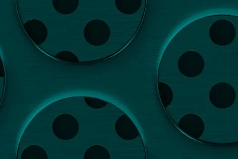 Circular speaker grille Ilustración de archivo