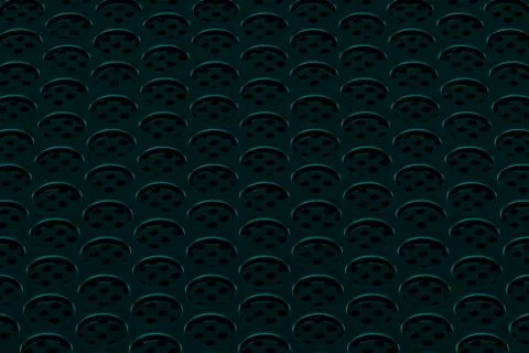 Circular speaker grille Ilustración de archivo