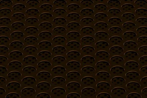 Circular speaker grille Stock Illustration