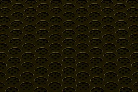 Circular speaker grille Ilustración de archivo