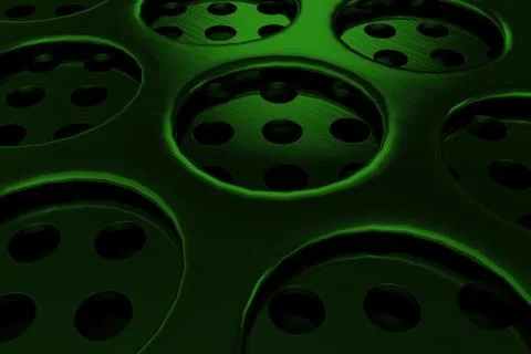 Circular speaker grille Ilustración de archivo