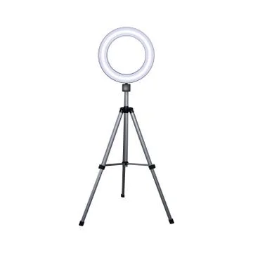 Circular Speed Light for professional camera Illustrazione stock