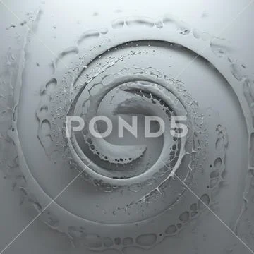 Circular splashes forms Ilustraciones de archivo