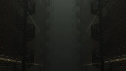 Circular Staircase 02 4K Stock Footage 240628391