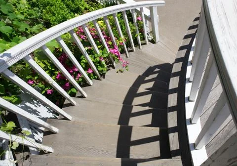 Circular staircase Stock Photos