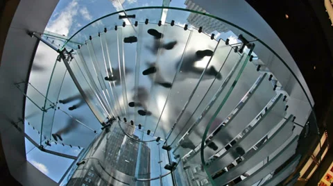 Circular Stairs 2 Video stock 32423201