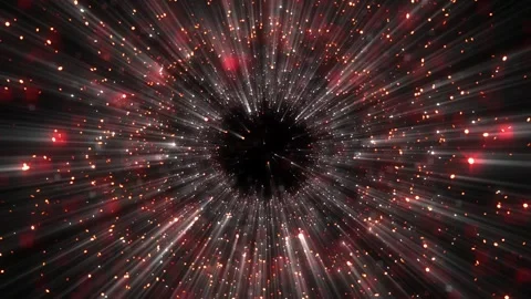 Circular star filds lights Stock Footage 340519861
