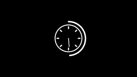 Circular Stopwatch Stock Footage 335609041