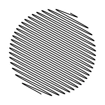 Circular Striped Pattern Illustration Stock Illustration