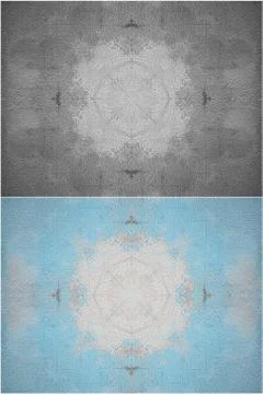 Circular structure textured face Stock Photos