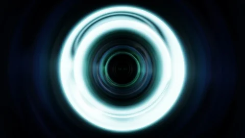 Circular swirling refractions. Video stock 118041154