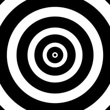 Circular target Stock Illustration