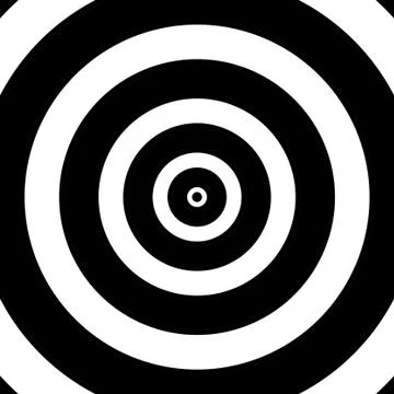 Circular target Stock Illustration