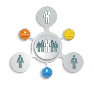 Circular template Stock Illustration