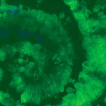 Circular Tie Dye. Color Psychedelic Pattern. Illustrazione stock
