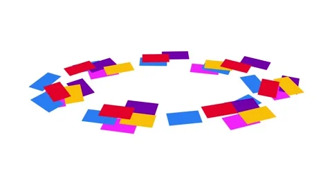 Circular Tile Pattern Stock Footage 335624181