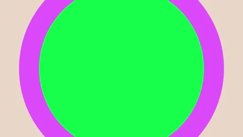 Circular Transition Green Screen Effect Stock Footage 324785232