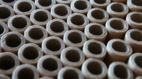 Circular Tubes Stock Footage 40806484