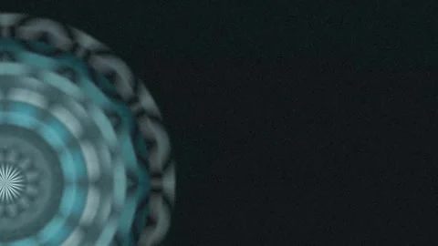 Circular Tunnel Lights Revealing Rhythmic Spirals in Futuristic Setting Stock Footage 327606252