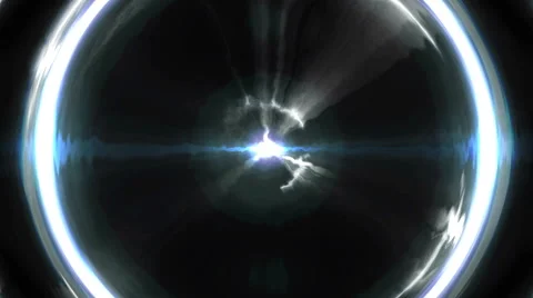 Circular vibrations abstract Stock Footage 53828316