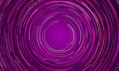 Circular vortex purple light motion background Stock-Illustration