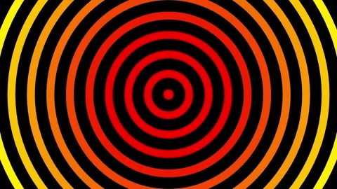 Circular wave-shaped moving background or radar in physics. Stock Footage 305293975